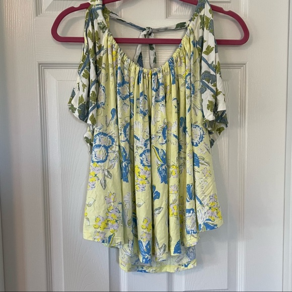 Free people yellow blouse - Picture 4 of 9